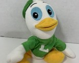 Walt Disney Duck Tales Louie small mini beanbag plush vintage green stuf... - $8.31