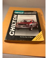 Chiltons 1979-93 Chrysler Ram 50 D50 Arrow Repair Manual - £13.51 GBP