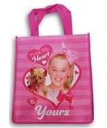 Jojo Siwa Large Reusable Tote Bag- Pink with Dog &#39;&#39;From My Heart to Your... - $107.93 MXN