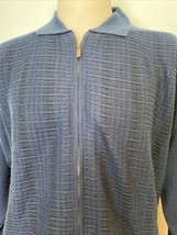Matinique Gino Blue Collared Zip-Up Sweater Jacket, Men&#39;s Size XL, NWT - $28.49