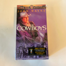 The Cowboys (VHS, 1997 Warner Bros. Westerns Collection) New &amp; Sealed! T... - £6.80 GBP