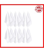 Versatile 12&quot;x12&quot; Muslin Baby Washcloths - 12 Pack, Perfect for Newborn ... - $32.65 CAD