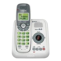 VTech CS6124 DECT 6.0 Cordless Phone w/ Digital Answering System Caller ID - $22.50