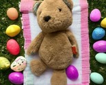 B Softies Teddy Bear Plush 12” Brown Tan Blue Paws Soft Stuffed Animal T... - £7.88 GBP