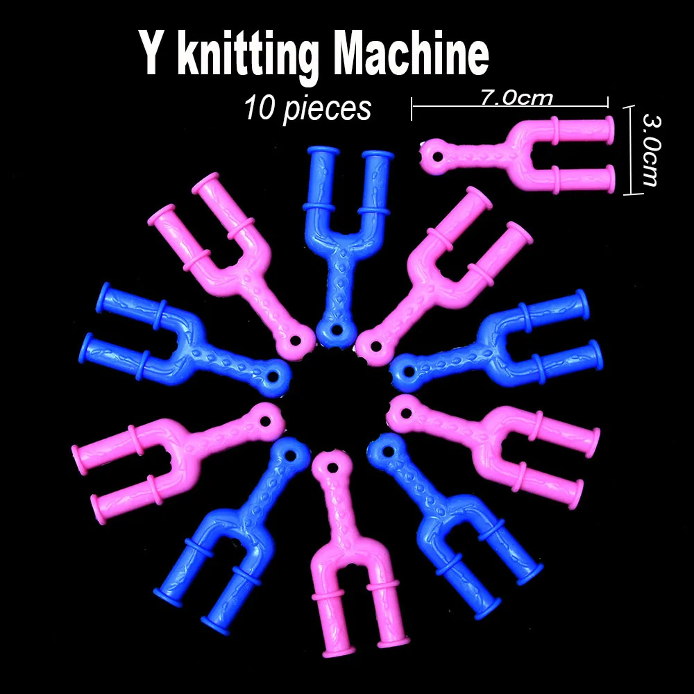 Pantone Color Western European Style Rubber Band Rainbow Knitting -10 pcs - $15.61 CAD