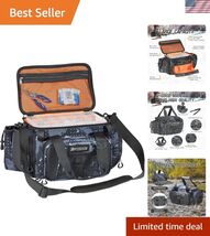 Fishing Bag - Waterproof Storage with 4 3600 Tackle Box, Saltwater &amp; Fre... - $68.29