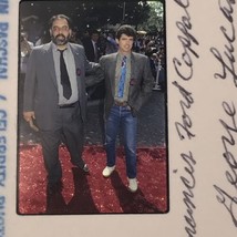 1986 Francis Ford Coppola &amp; George Lucas Celebrity Photo Transparency Slide - £7.46 GBP