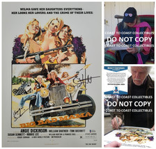 Angie Dickinson Tom Skerritt signed 12x18 Big Bad Mama photo COA proof B... - $296.99