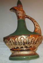 1967 JAMES BEAM GREEN PORCELAIN LIQUOR DECANTER Handcrafted Regal China - £17.66 GBP