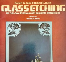 Glass Etching 46 Full Size Patterns 1984 1st Edition Dover PB Book Craft... - £29.97 GBP