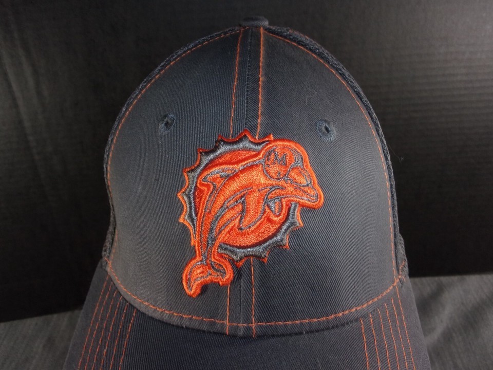 NFL NEW ERA GRAY SMALL-MEDIUM MIAMI DOLPHINS SPORTS 39 FIFTY CAP Item image 6