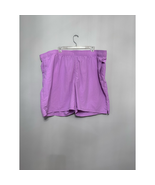 BP Mens Trunks Swim Shorts Purple Elastic Waist Pockets Nylon 4XL New - £14.44 GBP