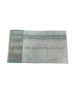 MIDNIGHT OIL Concert Ticket Stub House of Blues Anaheim Oct 8, 2001 Faded - $10.00