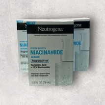 3 x Neutrogena Multi Action Hydro Boost+10% Niacinamide Face Serum Hydrating 1oz - £38.75 GBP