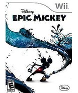Disney Epic Mickey (Nintendo Wii, 2010) Complete with Manual Tested - Ve... - $219.59 MXN