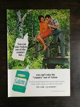 Vintage 1969 Salem Cigarettes Full Page Original Ad 324 - $6.92