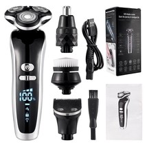 New Electric Shaver For Men 4D Electric Beard Trimmer USB Rechargeable P... - £21.26 GBP+