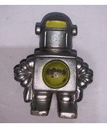 Vintage 1978 Wilton Cake Topper Decoration Robot Candle Holder Toy - £3.94 GBP