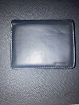 Safe Keeper Genuine Leather Black Mini Bifold Silver Zip. New. - £10.76 GBP