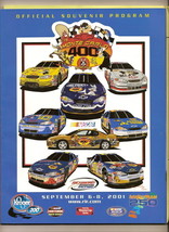 2001 Chevrolet Monte Carlo 400 Nascar Program Ricky Rudd - $33.64