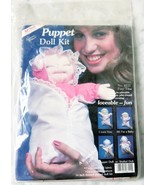 Tiny Tina Puppet Doll Kit - Vintage McNeill 14 inch Dressed Puppet Doll Kit - $14.20