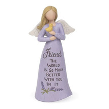 &quot;Friend The World Is So Much Better With You In It&quot; Graceful Sentiments ... - £15.59 GBP