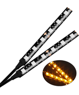CZC AUTO 6 LED Amber Light Strip for Motorcycle Turn Signal Backup Licen... - £11.33 GBP