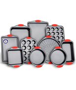 Baking Set – 10 Piece Kitchen Oven Bakeware Set – Deluxe Non-Stick Blue ... - $125.88 CAD