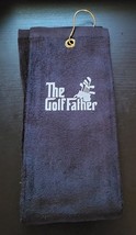 The Godfather Golf Father Golf Sport Towel 16x26 Black -
show original t... - £13.58 GBP