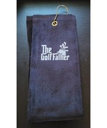 The Godfather Golf Father Golf Sport Towel 16x26 Black -
show original t... - £13.43 GBP