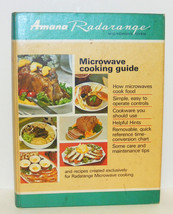 AMANA RADARANGE Microwave Cooking Guide 1968 hardcover 3-ring binder - £12.04 GBP