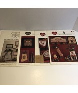 4 The Need&#39;l Love Company Cross Stitch Pattern Leaflets Lot Christmas - £15.49 GBP