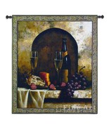 46x53 DATE TO REMEMBER Wine Grapes Tapestry Wall Hanging - £131.80 GBP