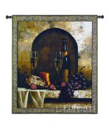 46x53 DATE TO REMEMBER Wine Grapes Tapestry Wall Hanging - $168.30