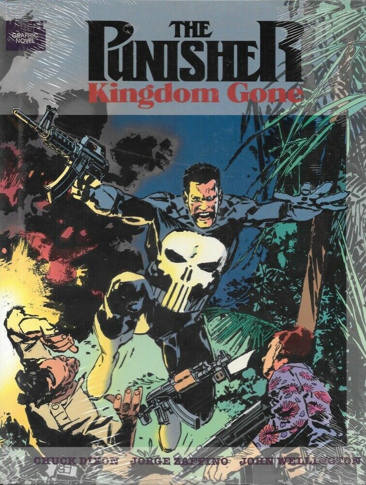 Primary image for Marvel Comics Punisher Kingdom Gone Hardcover Graphic Novel 1990 1st Print MINT