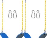 Decorlife 2-Pack Swing Seat For Outdoor Swing Set, Blue, Supports 330 Lb... - $50.99