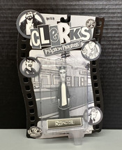 Clerks Black &amp; White RANDAL Big Blast Inaction Action Figure Brand New n Package - £19.01 GBP