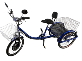 Explore the City with Cozytrike Electric Trike - Key Start &amp; Headlight - £1,358.10 GBP