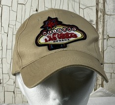 Vintage Welcome To Fabulous Las Vegas Nevada Hat Cap Truckers Adjustable - £8.48 GBP
