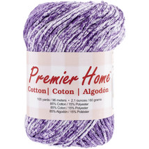 Premier Yarns Home Cotton Yarn  Multi Violet Splash - £12.20 GBP