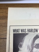 Harlow 1965 Original US Window Card Movie Poster Carroll Baker 14x22 CV JD - $34.65