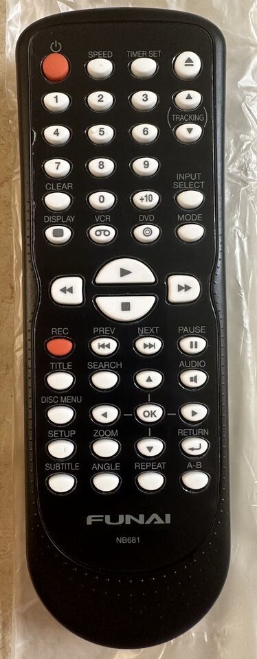 Funai Dvd Player DV220FX4 Replacement Remote New - $7.70