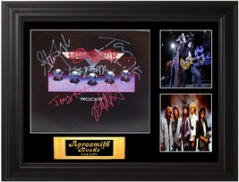 Aerosmith Framed Autographed Lp &quot;Rocks&quot; - £398.87 GBP