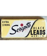 Vintage Box SCRIPTO Extra Strong Black Leads Standard Medium Wood Case H... - $10.43 CAD