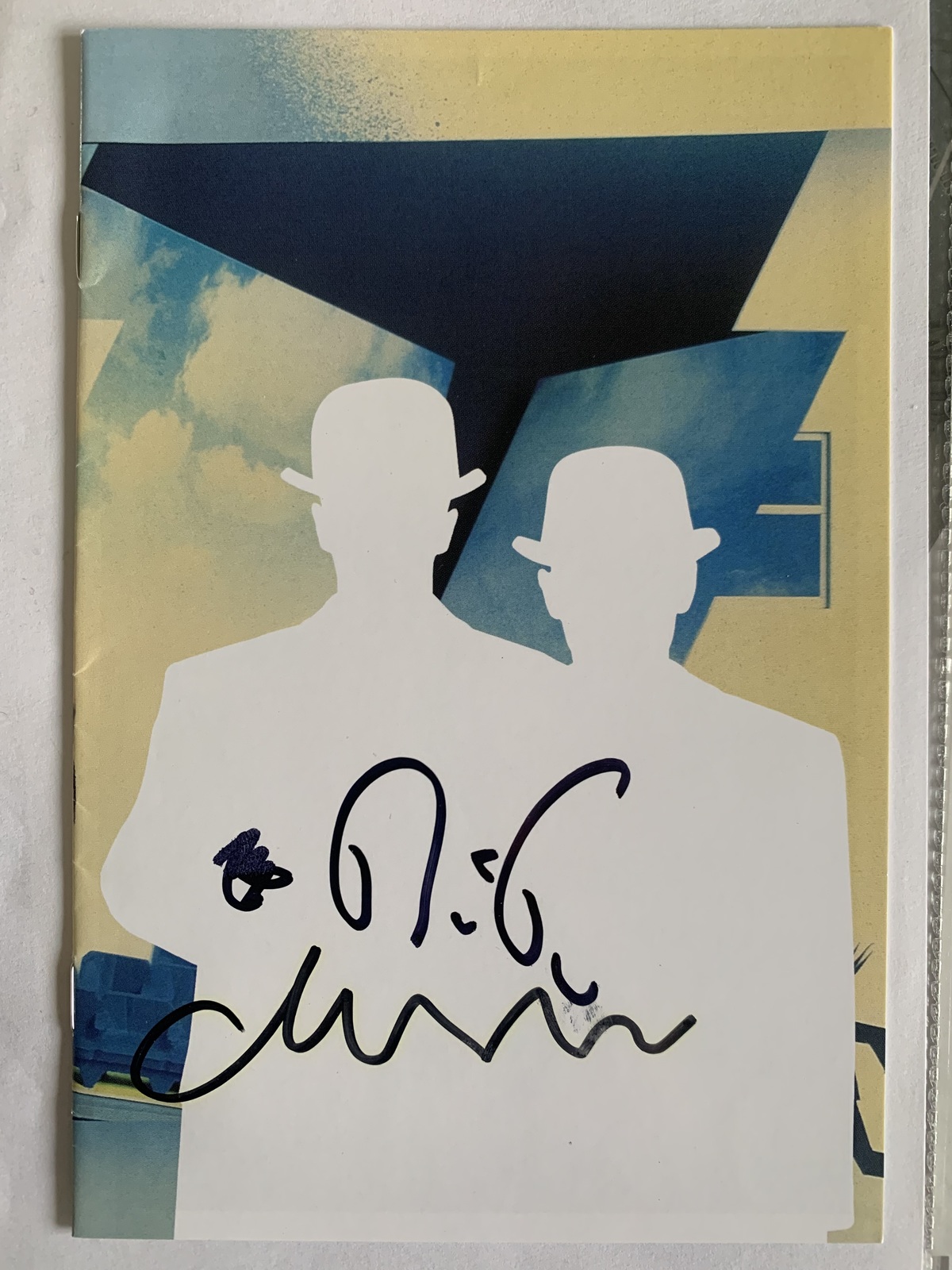 Primary image for Pet Shop Boys Hand-Signed Autograph DVD Inlay Cover With Lifetime Guarantee
