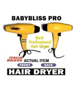 ?BABYLISS Pro Italia Brava➕? HAIR DRYER Professional Ferrari Yellow?BUY ... - $99.99