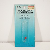 Archer Electronics Parts Red LED Fresnel Lens Front Type TLR-107 New Ope... - $10.00