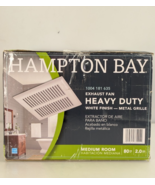 HAMPTON BAY 80CFM 2.0sones Medium Room Heavy Duty Exhaust Fan BPT13-14MG... - $52.95 CAD