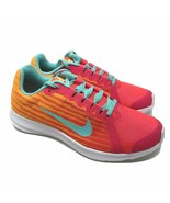 Nike Downshifter 8 Fade Running Shoes Red &amp; Green Size 5 Nice NEW In Box... - £33.45 GBP