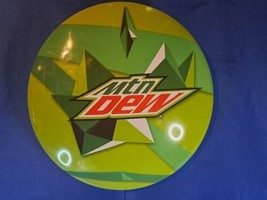 Large Mountain Dew Guaranteed 17&quot; Dome Metal Sign Wall Decor  Signs 2020 - £19.22 GBP